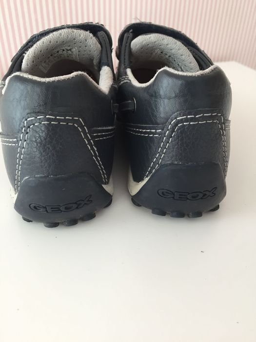 Sapato azul escuro GEOX velcro 25 / Sapato Uniforme