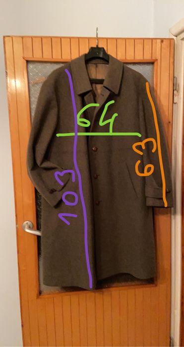 Płaszcz męski elegancki