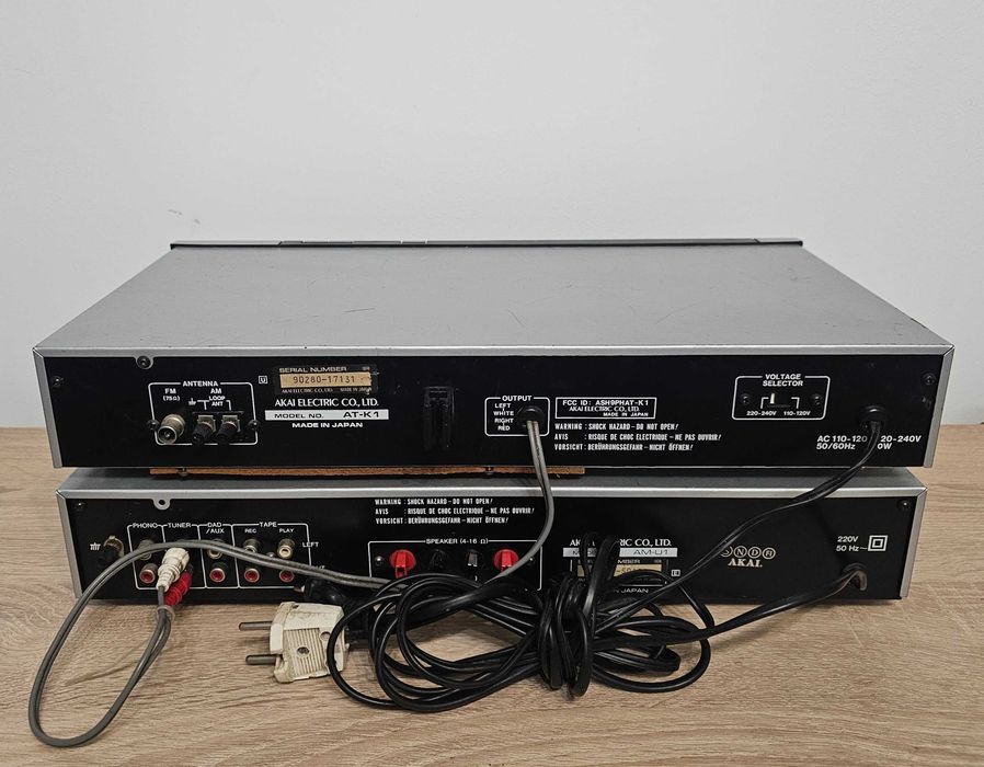 Wieża stereo AKAI AM-U1 + Tuner AKAI AT-K1