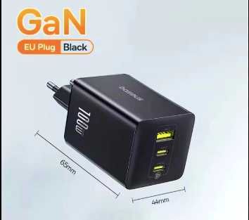 Зарядний пристрій Baseus Enerfill 100w 2C+U зарядка швидка PD QC