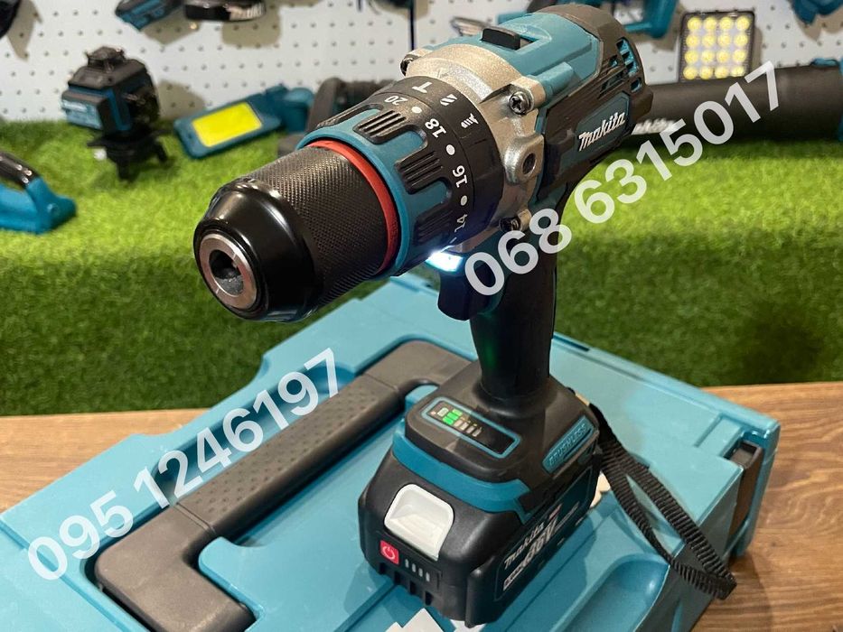 Ударный Шуруповерт аккумуляторный Makita DHP485BL 36V 8Ah шурупокрут