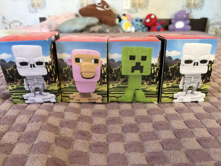 Фігурки персонажи з майнкрафта Оригінал!