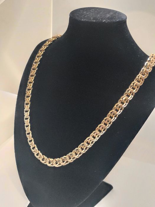 Złoty łańcuszek splot GALIBARDI 585 Nowy