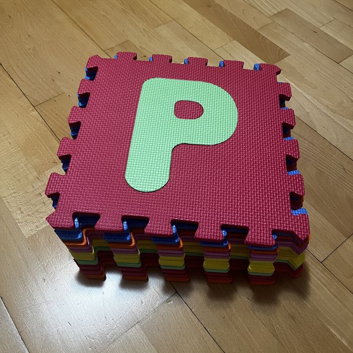 Puzzle de eva com letras