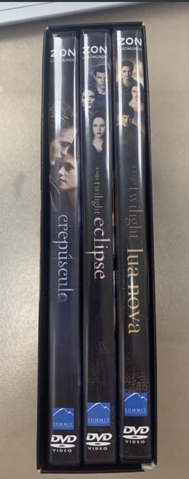3 DVD’s saga twilight