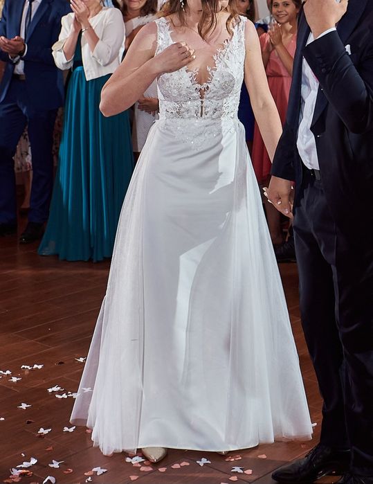 Suknia ślubna 2 w 1 Sariee