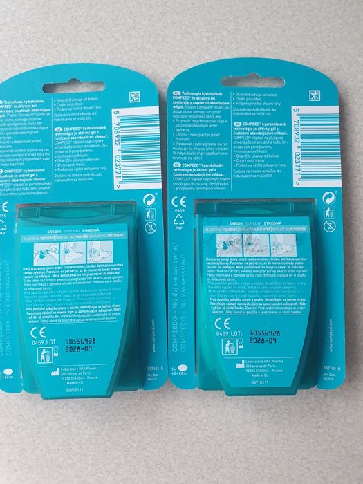 Plastry compeed na pęcherze