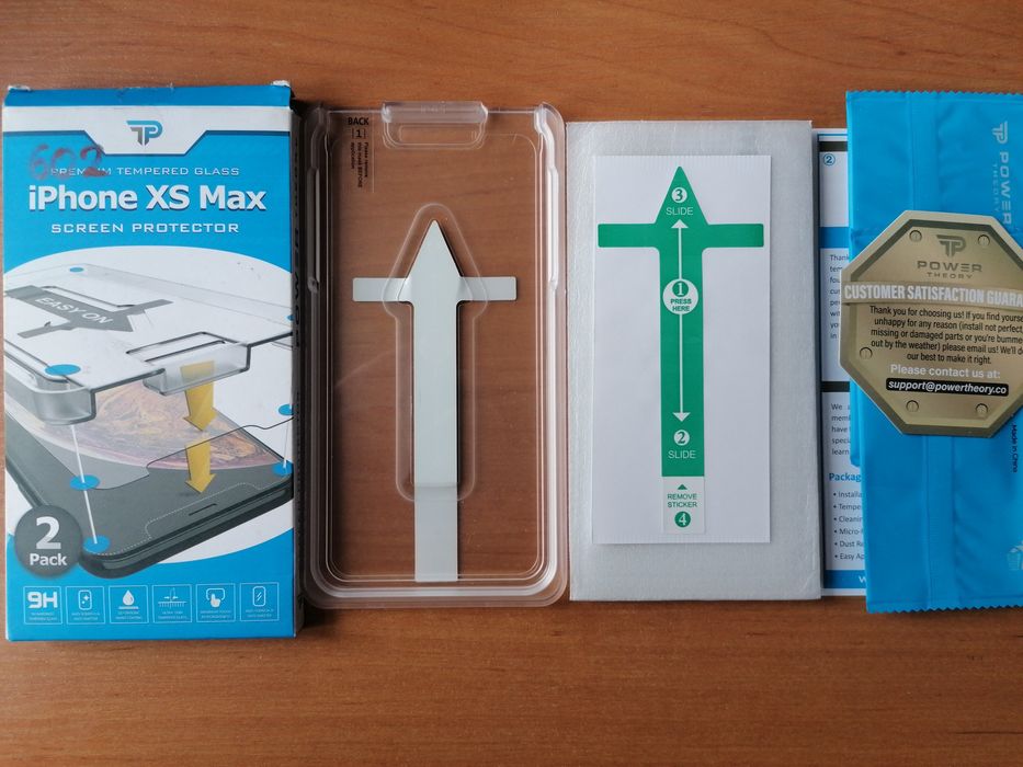 Szkło hartowane x 2 sztuki do IPhone XS Max