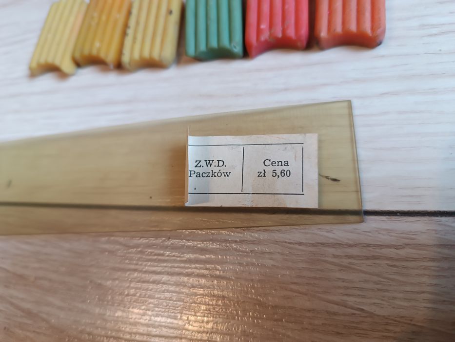 Zestaw artykułów przyborow szkolnych PRL