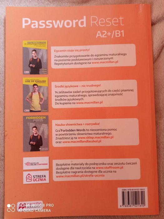 Password Reset B1+ ćwiczenia Odpowiedzi