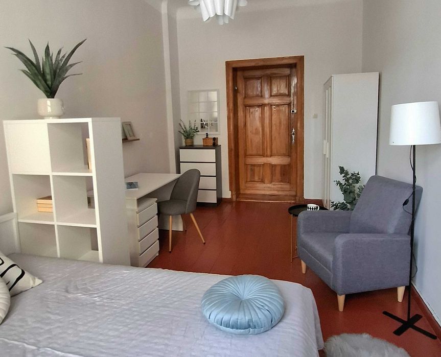 DUZY pokój jednoosobowy w centrum miasta