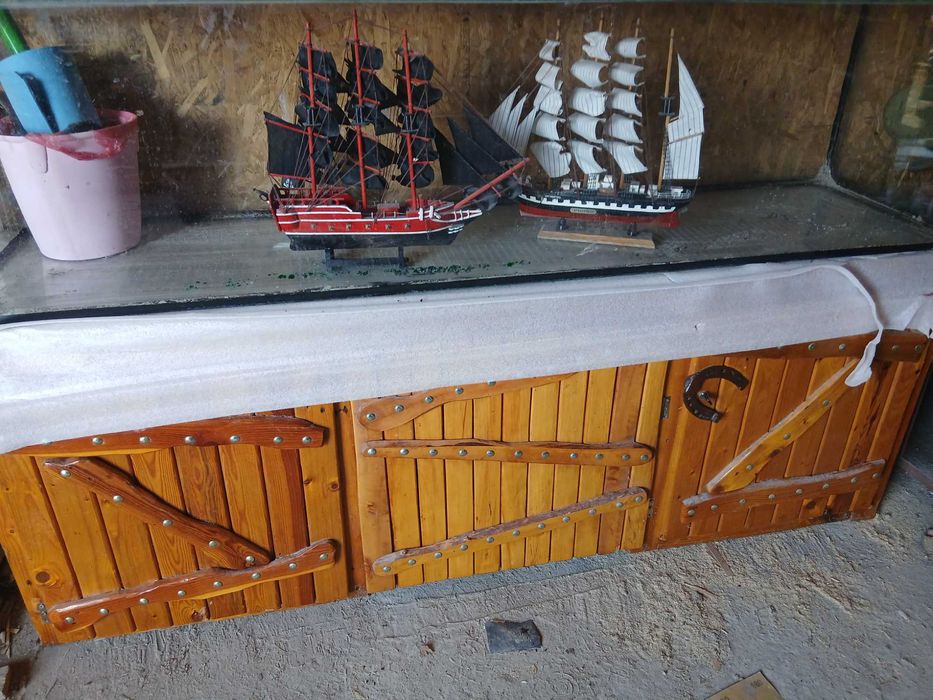 Akwarium 500 l z szawką