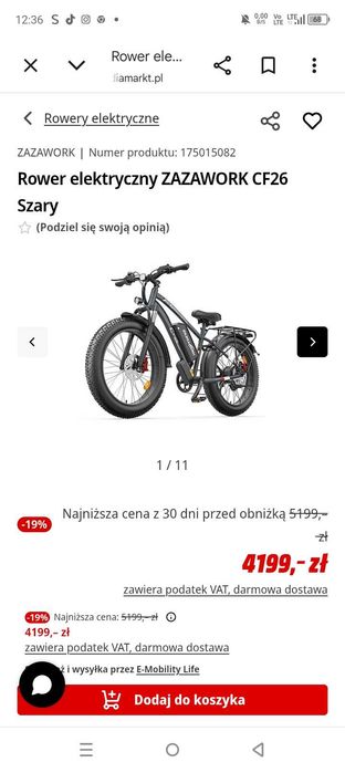 Rower elektryczny