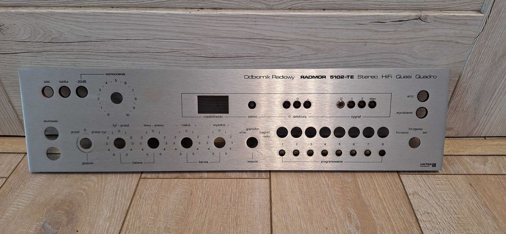 Amplituner Radmor 5102 TE SREBRNY PANEL ! STAN BDB ! Okazja Unitra 1