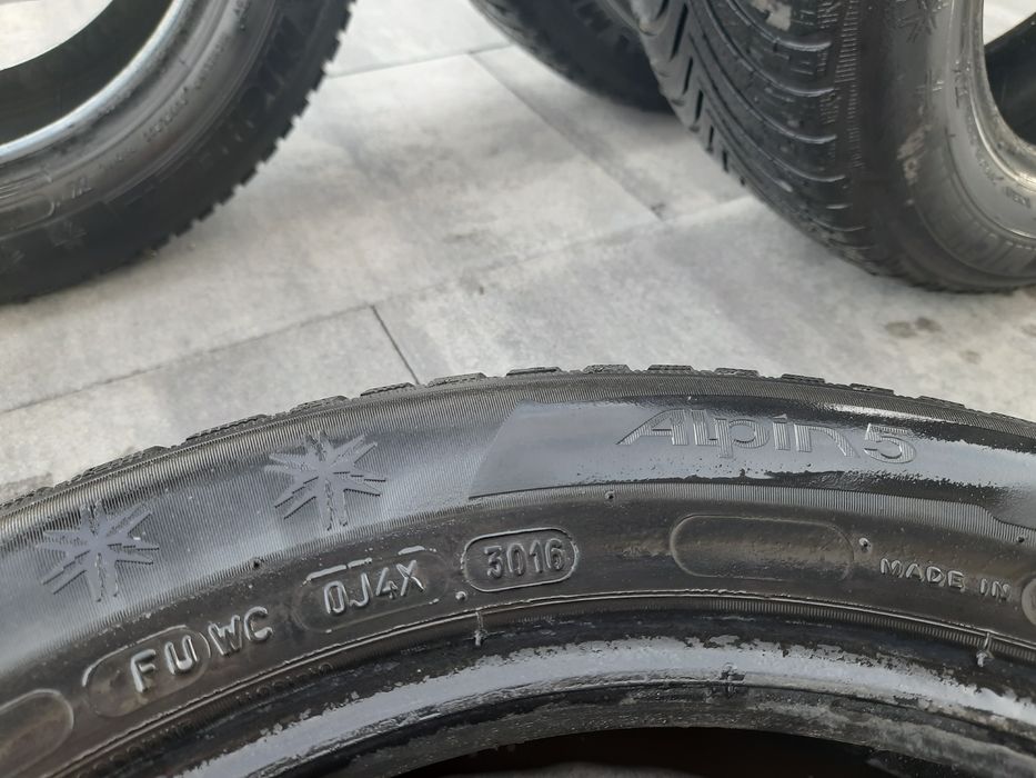 Michelin Alpin 5 205 55 R16 komplet opon 4 szt