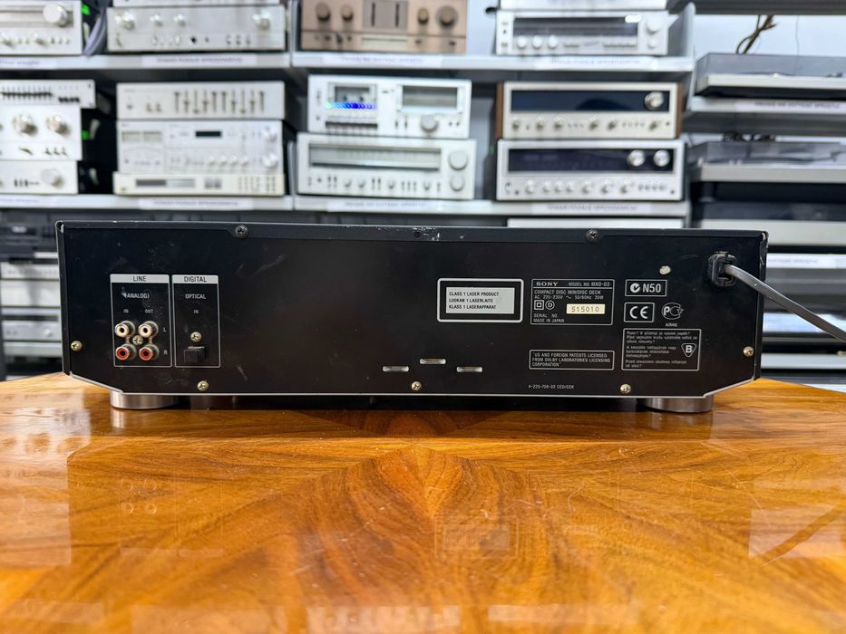 Oddtwarzacz MiniDisc i CD Sony MXD-D3 nagrywarka, Audio Room