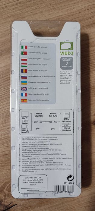 Cabo de Rede Cat5e NOVO