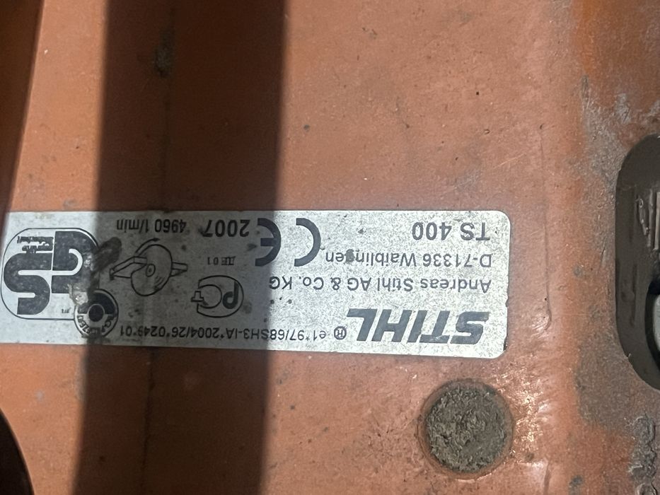 Бензоріз     STIHL TS.   -   400