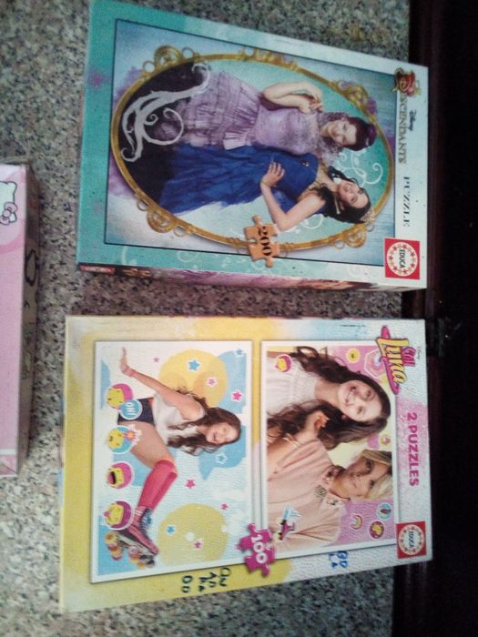 Conjunto de 3 Puzzles Educa Infantil/Juvenil