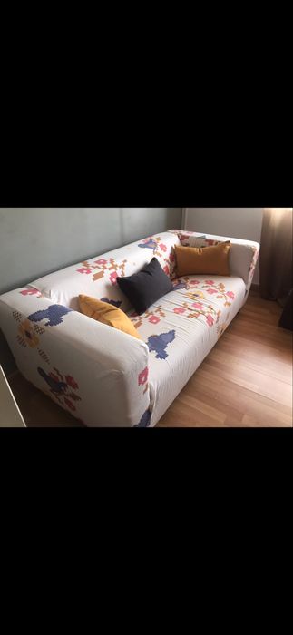 Sofa klippan com duas capas em excelente estado