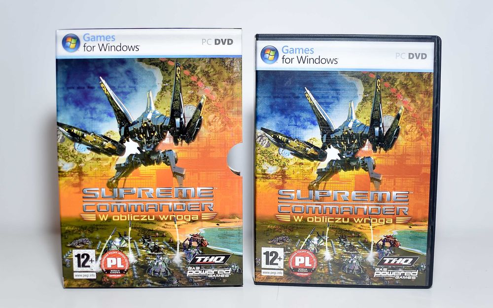 Gra PC #	Supreme Commander w obliczu wroga PL