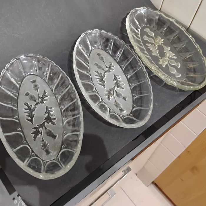 Talerze śledziówki  HSG Zawiercie -komplet