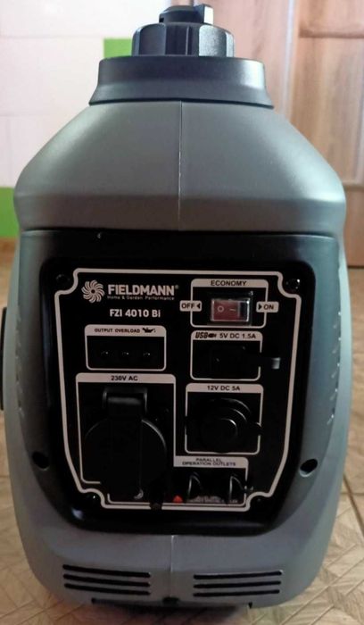 Генератор інверторний  Fiedelmann FZI 4010-Bi. Споживання 3л/8,5год.