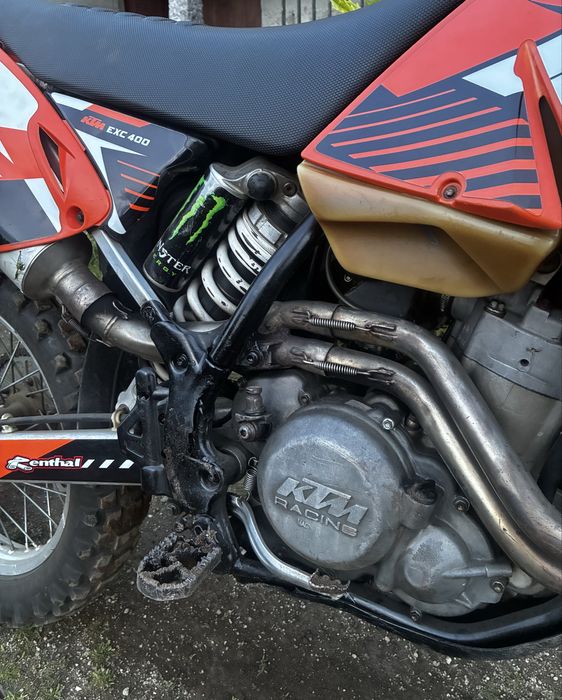 KTM 400 EXC 2001 matriculada