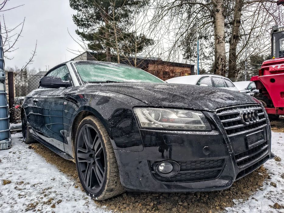 Audi A5 Cabrio 2.7 V6 190KM Pełna FV23% S-Line LED bi-xenon Klimatronik dwustrefowy