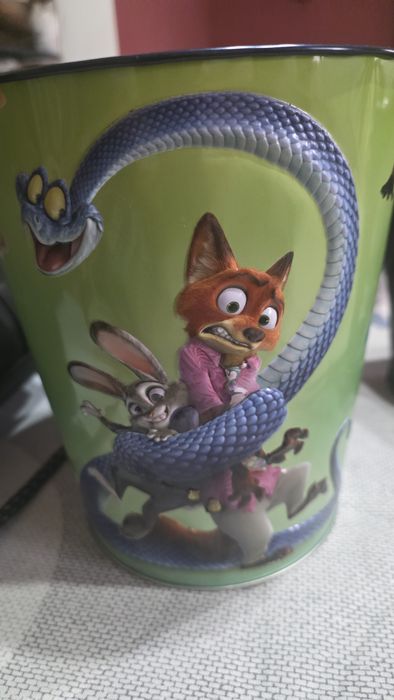 Balde pipocas zootropolis