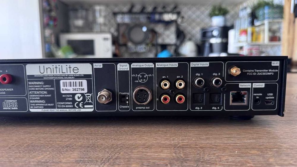 NAIM Unitilite (FM/DAB/Spotify/Tidal/NAS/24bit/192kHz/CD/wzm.2x50W/8)
