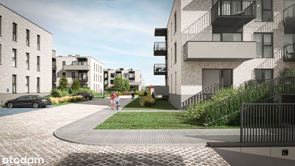 3-pokojowe mieszkanie 59m2 + balkon Bezpośrednio