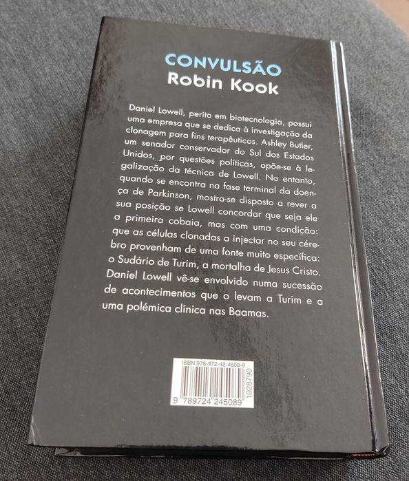 Livro de Robin Cook - Convulsão