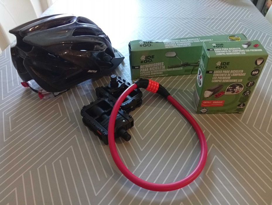 Bicicleta, exercício saudável e Natal próximo