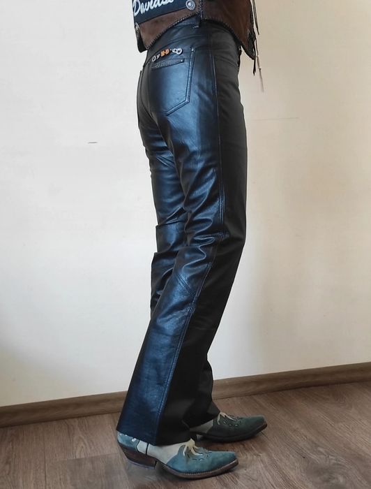 Spodnie skórzane biker damskie Harley Davidson 36 S