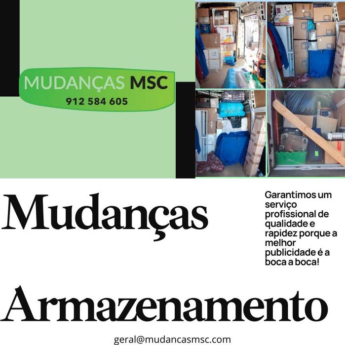 Mudanças MSC mais de 14 anos ao seu serviço Armazenamento temporário