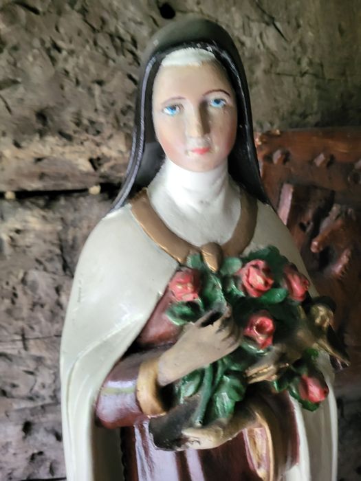 Duża 63 cm figura Święta Teresa od Dzieciątka Jezus