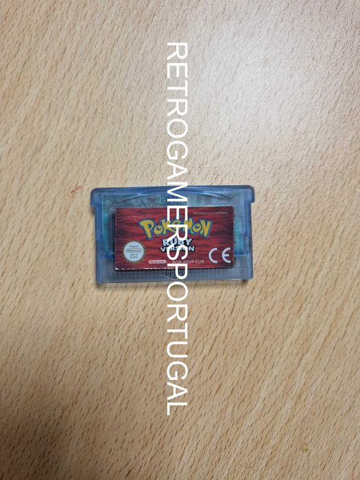 Label de reposição Pokemon Ruby