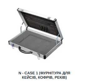 комплект фурнітури Penn Elcom для виготовлення двох кейсів N-Case