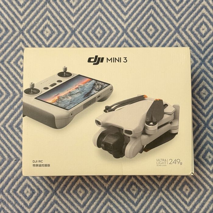 ИДЕАЛ / Дрон Dji Mini 3 + Пульт Dji RC + Аксессуары / Квадрокоптер