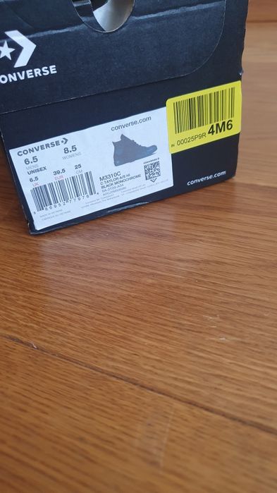 Całe czarne jednolite converse noir