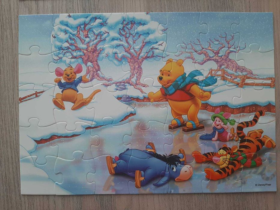 Пазли картонні 35 елементів. G-Toys вік 3+