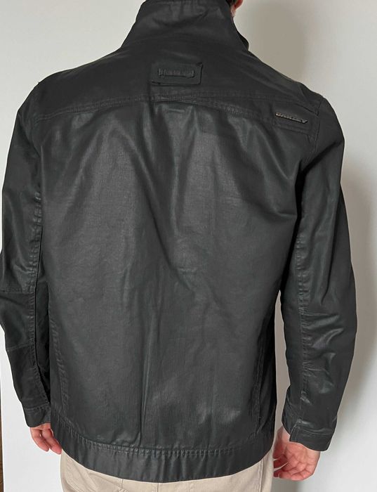 Vintage kurtka Oakley w stylu motocyklowym – męska S