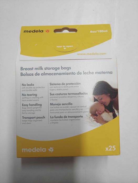 Bolsas de Leite Materno Medela (25 unidades)