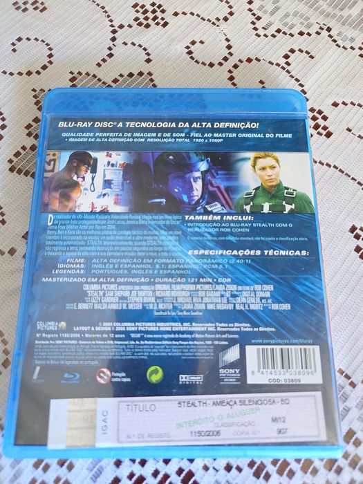 Stealth BLU Ray filme