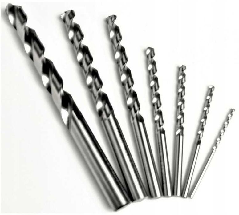 Wiertła INOX HSS E Co5 pod gwint M3 - M12 FANAR 7szt