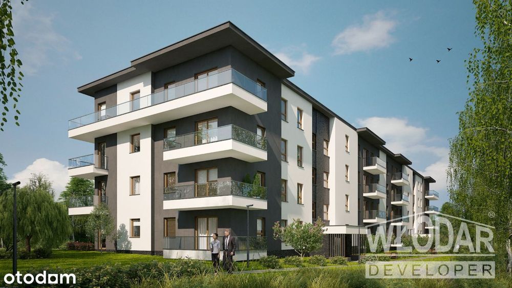 Apartament Parkitka trzy pokoje balkon garaż