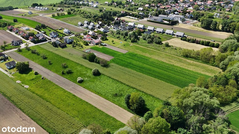 Działka położona jest w cichej, zielonej części Kobylan - Widok 4
