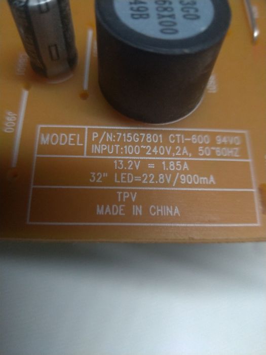 TV LG 32lj590u ecrã partido