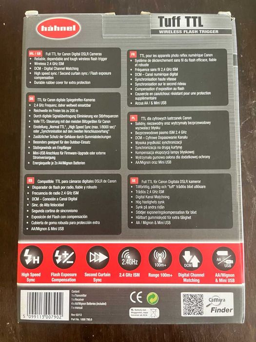 Wireless flash trigger